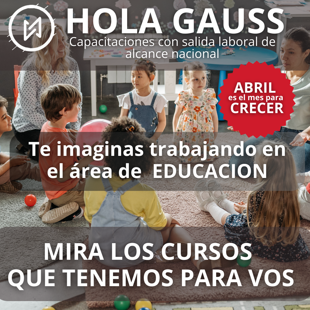 TE IMAGINAS TRABAJANDO EN EL AÉREA DE EDUCACIÓN